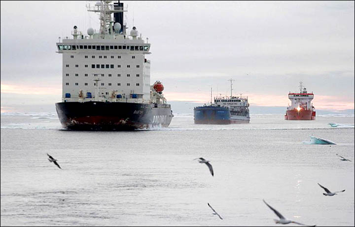 History made as Russian oil heads to Europe over the frozen Arctic