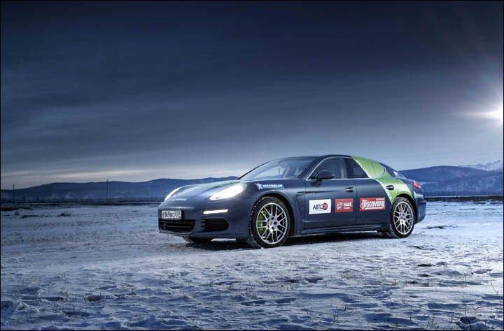 Porsche in Siberia