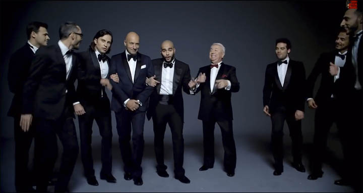 Timati with luxury guys in GQ video