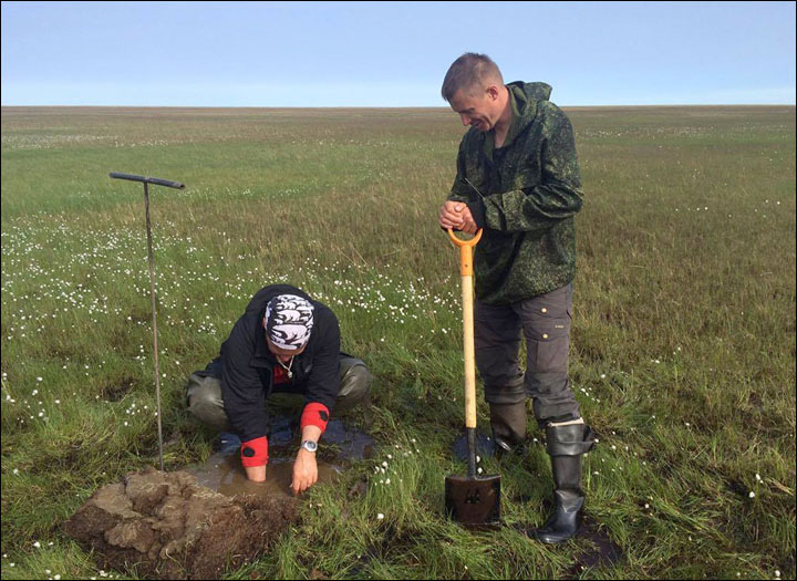 Now the proof: permafrost 'bubbles' are leaking methane 200 times above the norm