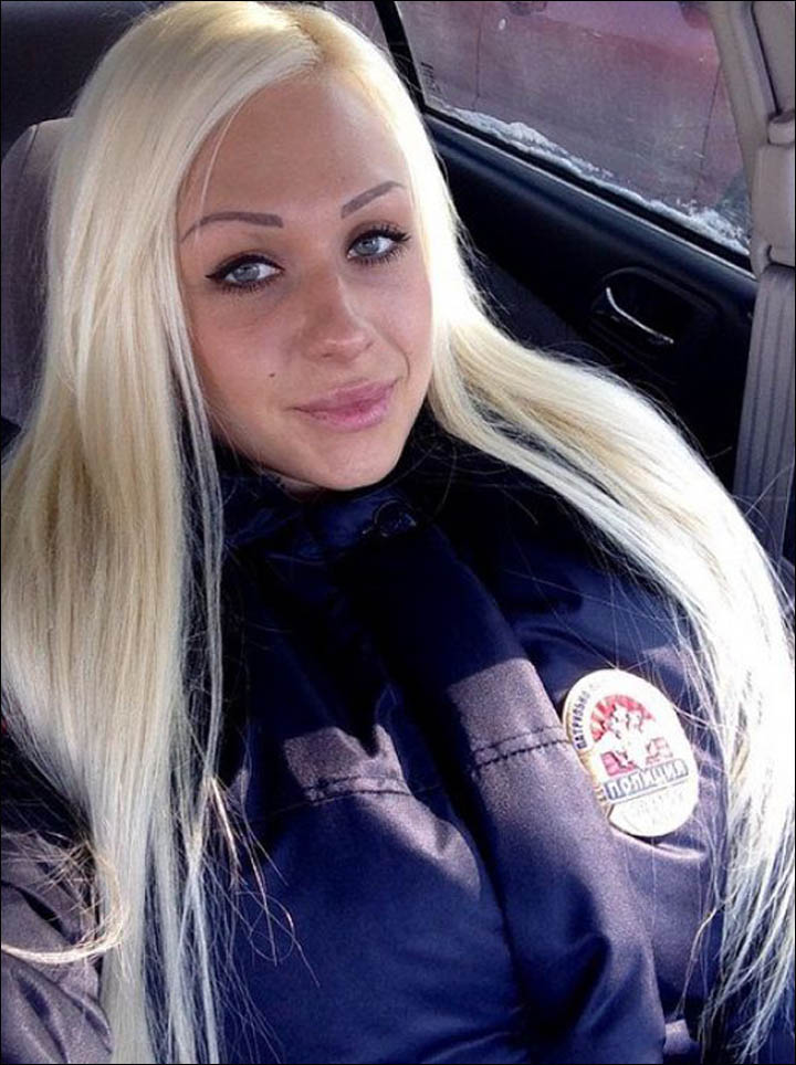 Is This Russias Most Beautiful Police Officer