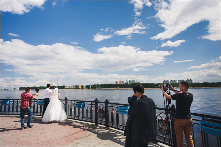Chinese wedding in Russia