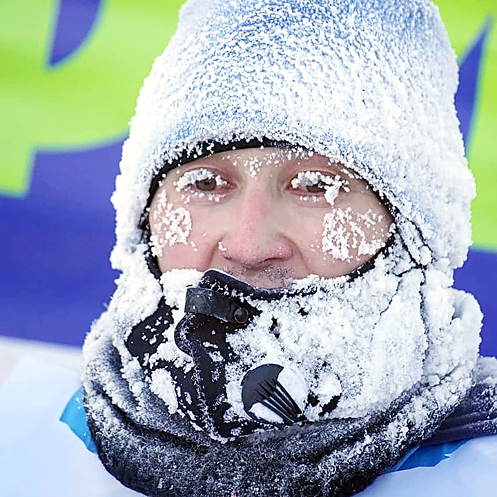 World’s coldest marathon at blistering minus 53C is complete in Yakutia