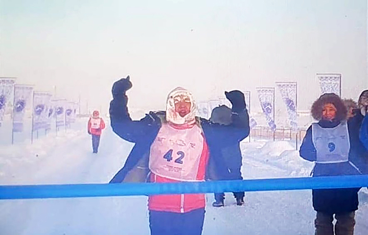 World’s coldest marathon at blistering minus 53C is complete in Yakutia