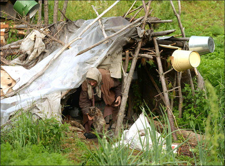 Agafya Lykova, pictures by Igor Shpilenok