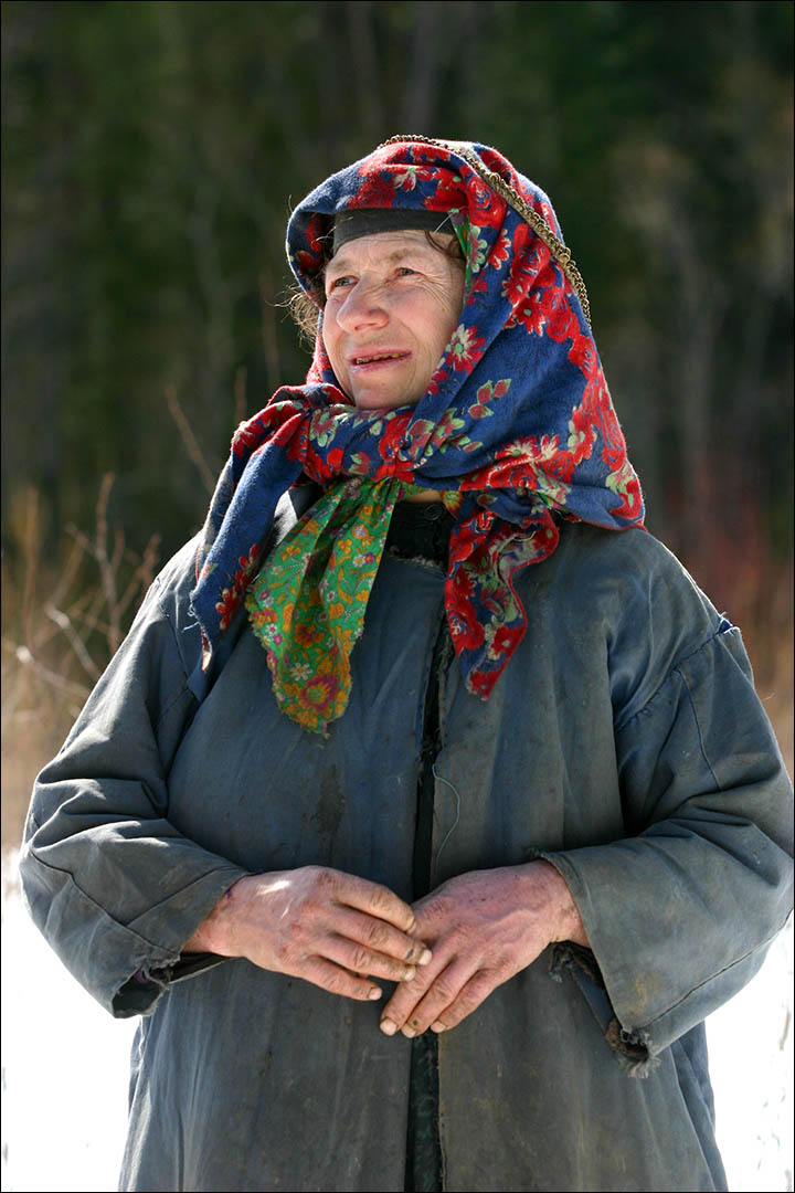 Reclusive Siberian hermit Agafia Lykov comes out of isolation to say Happy New Year