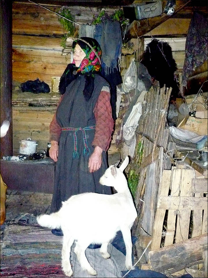 Reclusive Siberian hermit Agafia Lykov comes out of isolation to say Happy New Year