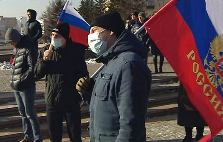 Protests vow no Ukrainian-style coup in Russia
