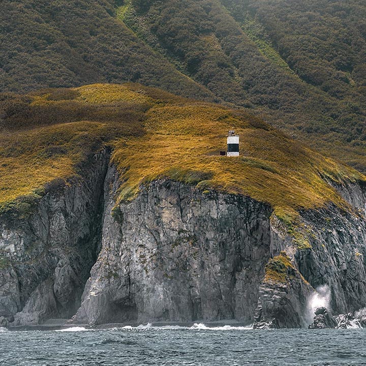 Lighthouse at Russkaya Bay