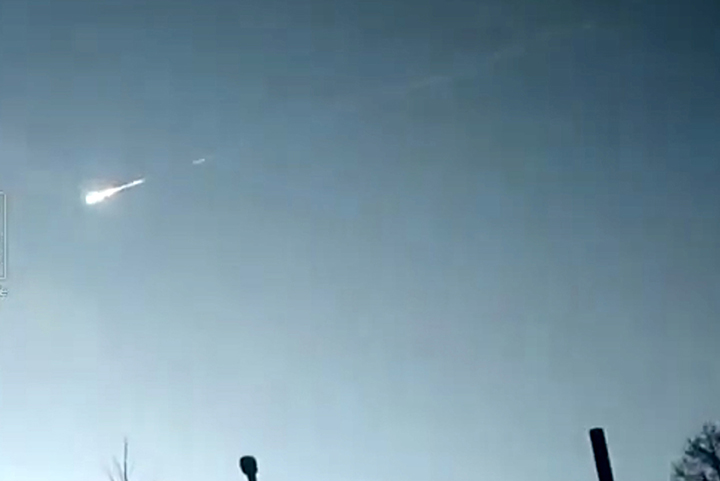 Large meteor explodes in sky over Siberia in third major space fireball incursion in four months