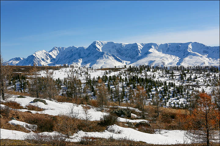 stunning Altai mountains Siberia