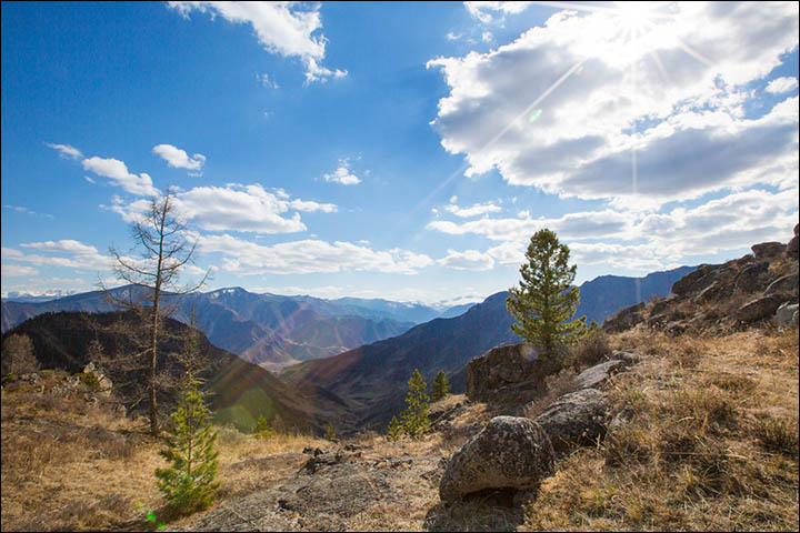 stunning Altai mountains Siberia