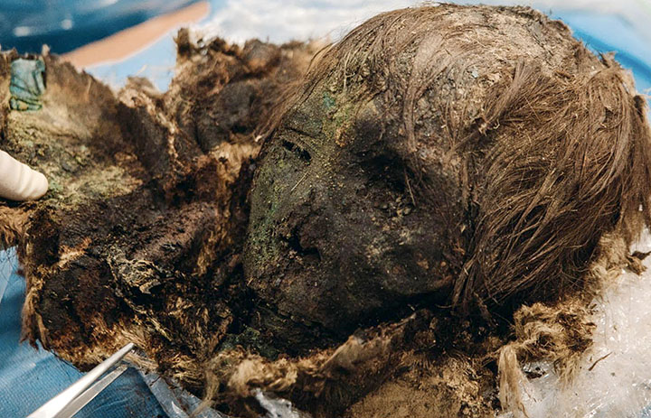 Unusual burial with boy laid to rest with copper cauldron on his head found on the Yamal peninsula 