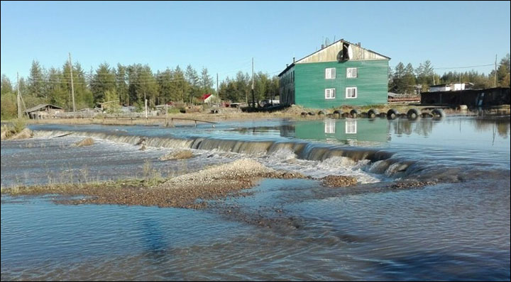 Flood in Oymyakon