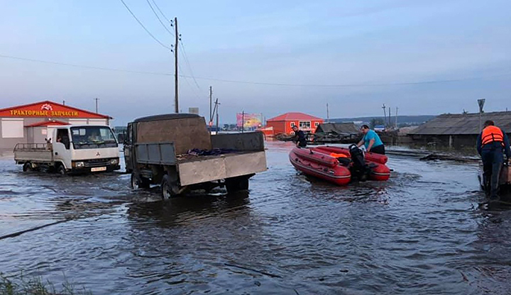 Water apocalypse Siberia