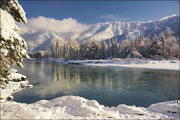 Altai in winter
