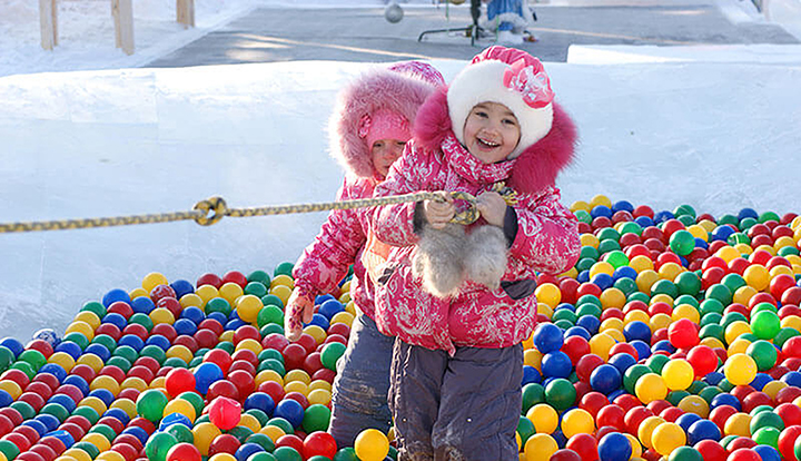 Horror as children's ice playground  goes up in flames   