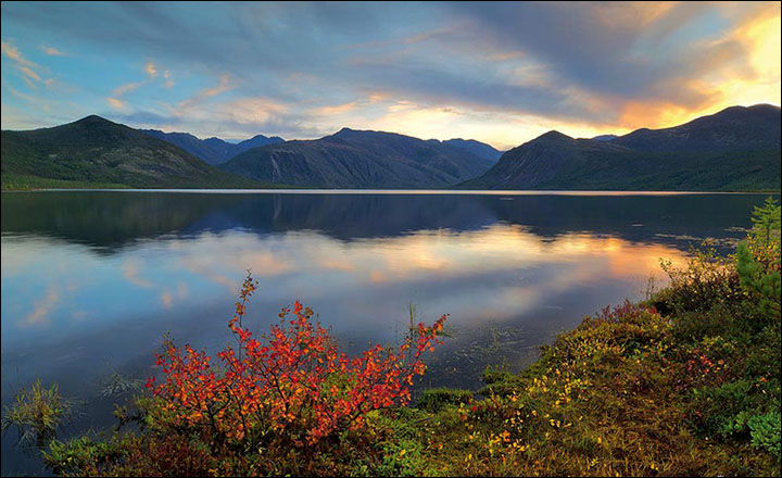 Call of the wild - the beauty of Jack London Lake in eastern Russia 