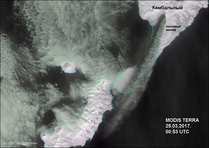 Kambalny volcano erupts for first time since reign of Catherine the Great