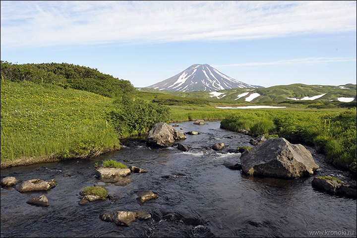 Kambalny volcano erupts for first time since reign of Catherine the Great