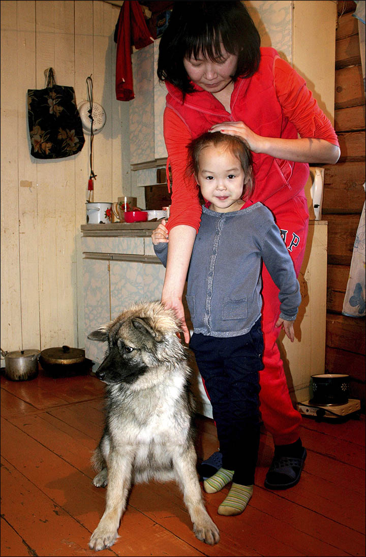 Girl lost for 12 days in Siberian wilderness looks forward to Xmas with dog that saved her