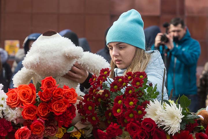 Tragedy as dozens of children among dead in shopping mall inferno in black day for Siberia