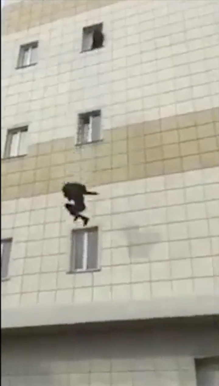 People jumping