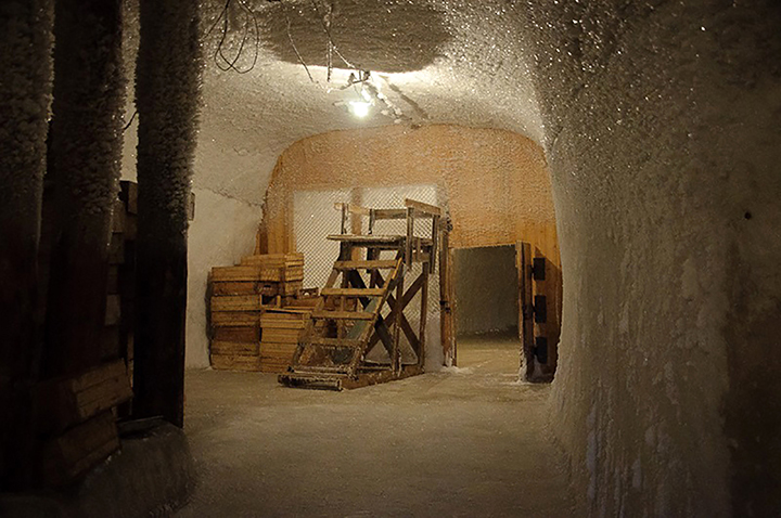 Inside the amazing permafrost ice tunnels built by exiled German genius in Cold War