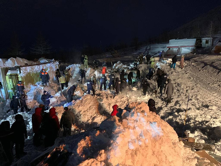 Mother of two reported dead, teenager badly injured after major avalanche hits ski resort near Norilsk 