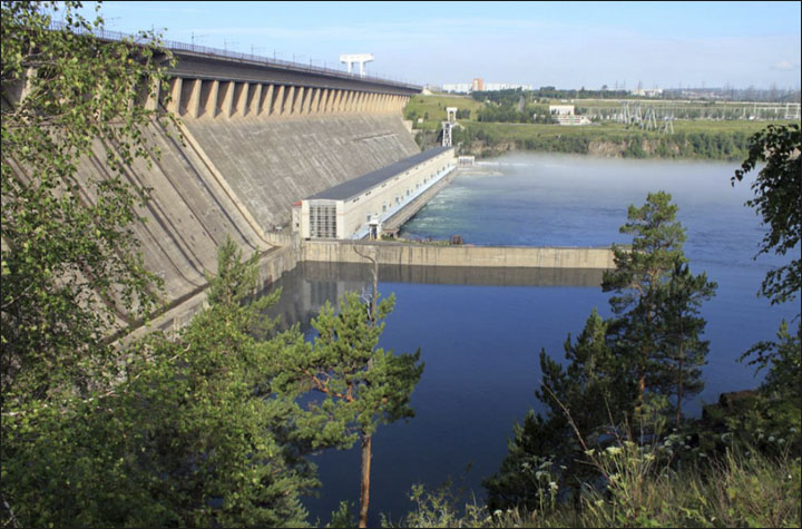 Bratsk dam