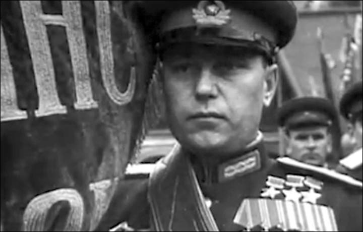 legendary pilot Alexander Pokryshkin