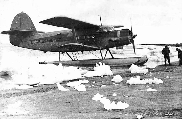 The Kremlin leader’s former personal aircraft today languishes in an aircraft cemetery in Chersky, in Yakutia region. 