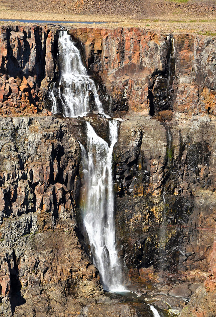 Her Royal Highness Princess Waterfall of the majestic Putorana Plateau