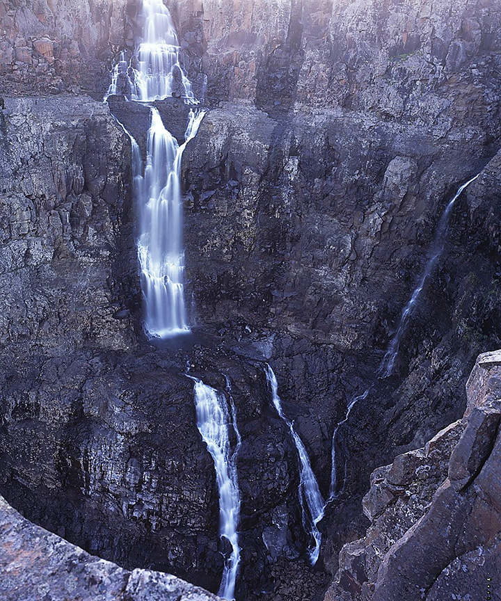 Her Royal Highness Princess Waterfall of the majestic Putorana Plateau