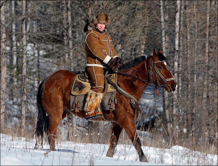 Putin in Khakasia