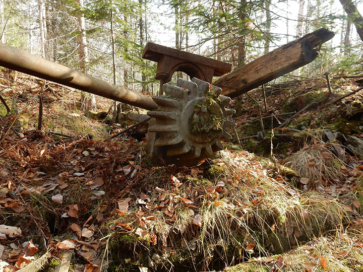 Unique 19th century English steam engine found in the depths of Siberian taiga 