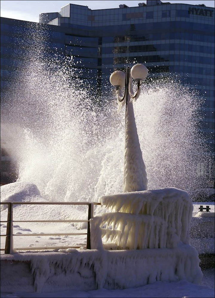 Storm in Vladivostok