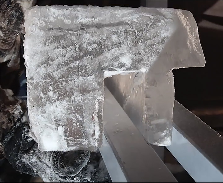 Ice cutting