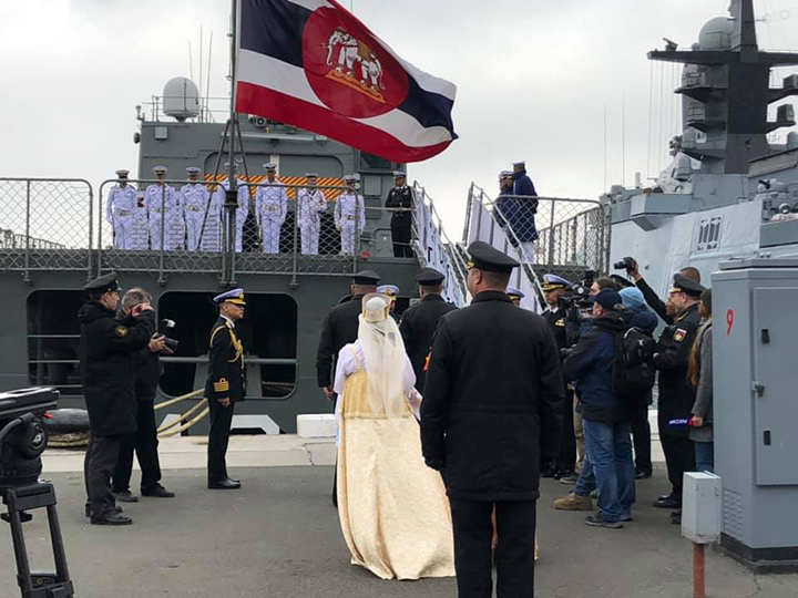 Thai Royal Navy sails into Russia’s Pacific capital