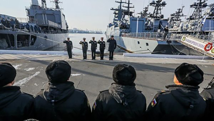 Thai Royal Navy sails into Russia’s Pacific capital