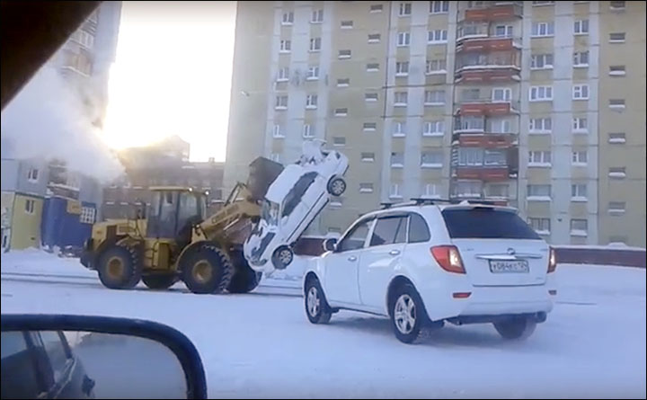 Beware: don't park in the wrong place in the Arctic