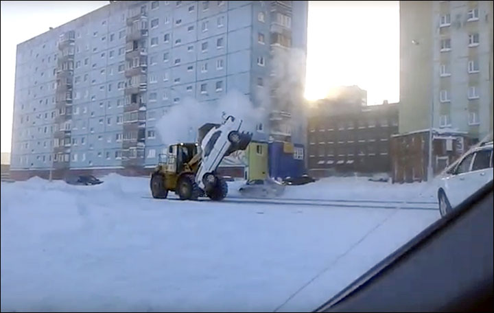 Beware: don't park in the wrong place in the Arctic