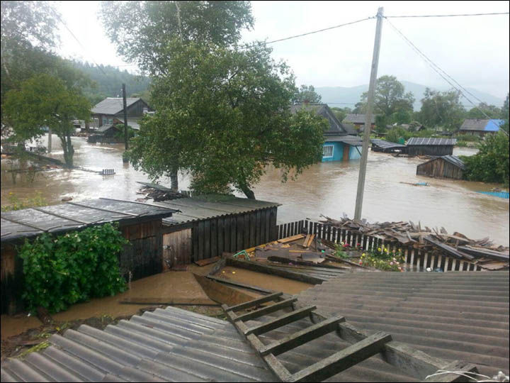 Typhoon Lionrock in Primorsky Krai