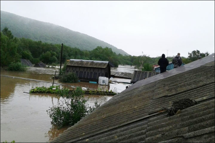 Typhoon Lionrock in Primorsky Krai