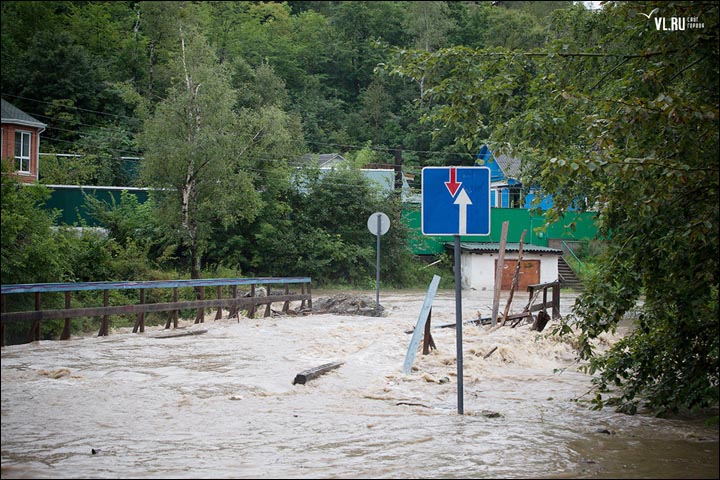 Typhoon Lionrock in Primorsky Krai