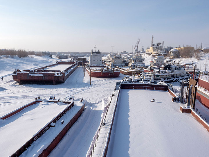 Freezing out ships, Vymorozka