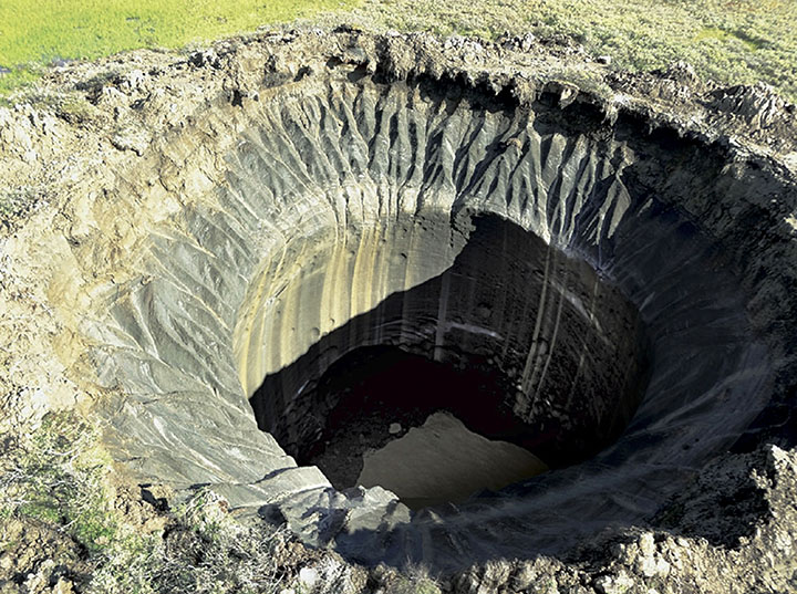 More than 300 sealed ‘craters’ are ticking time bombs from a total 7000-plus Arctic permafrost mounds