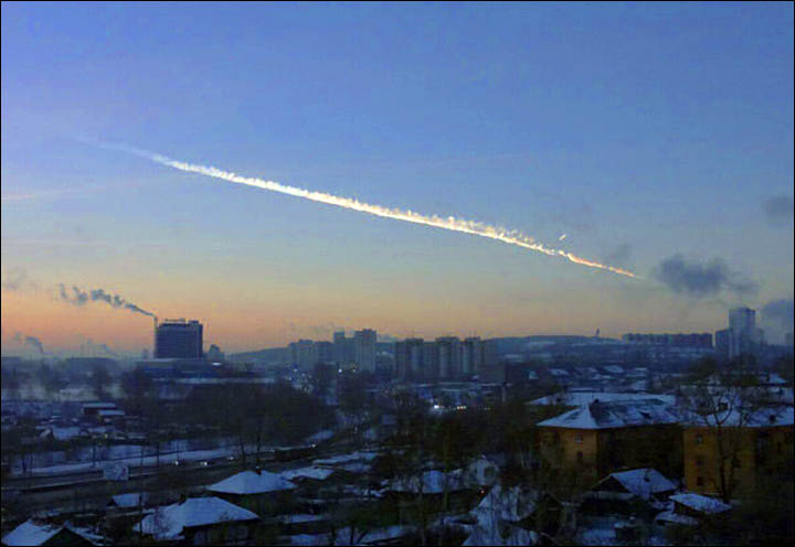 Meteorite attack Siberia