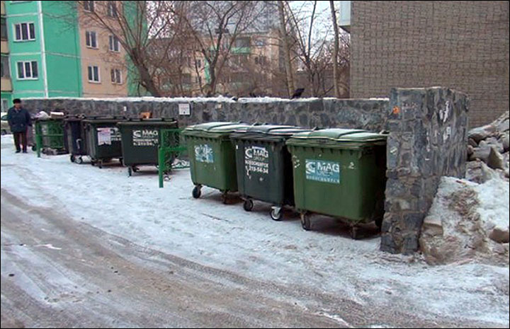 Mother's severed head and dismembered body found in garbage bins in Novosibirsk