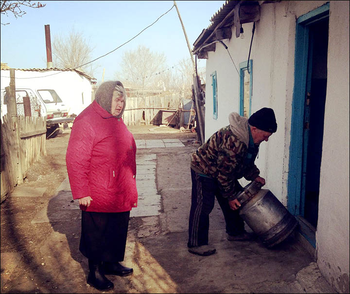 The shocking 'sleep epidemic' in a Kazakhstan maybe caused by a nearby disused  uranium plant, it is feared. 